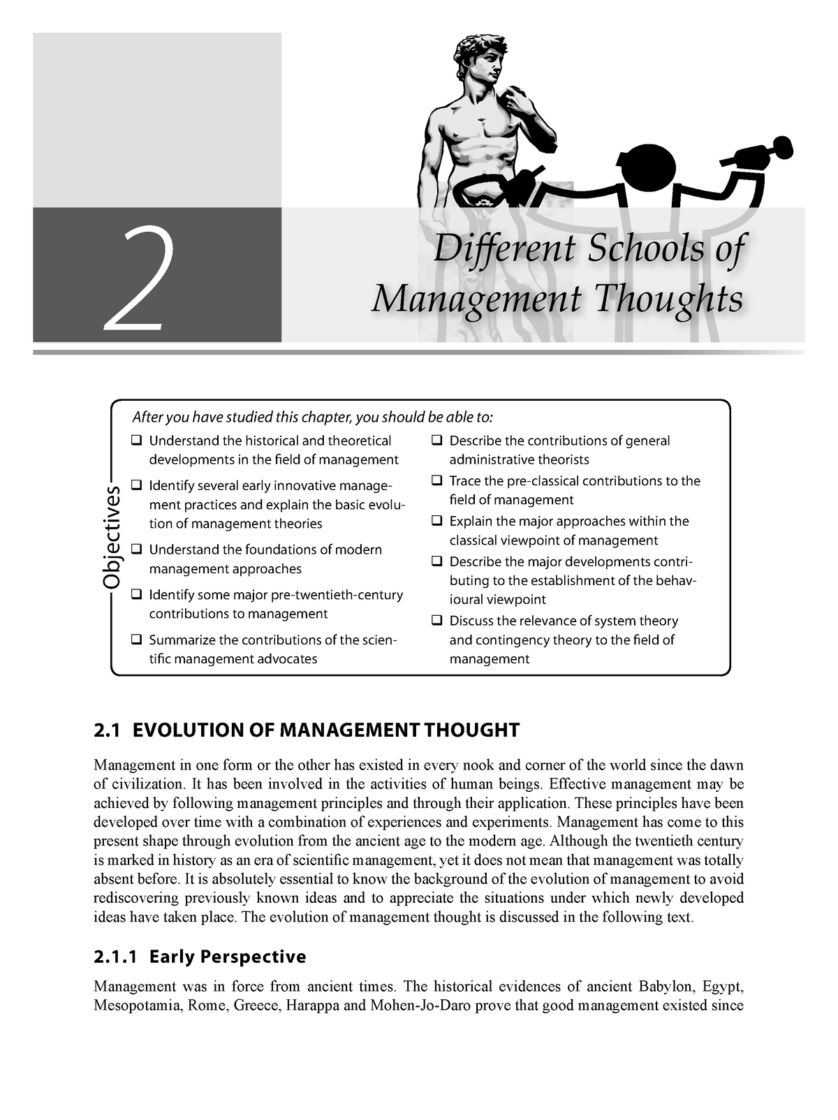 evolution of management assignment