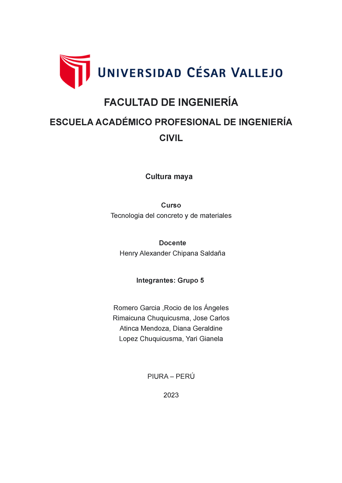 Examen Grupal DE Tecnología DE Concreto Y Materiales DE Construcción ...