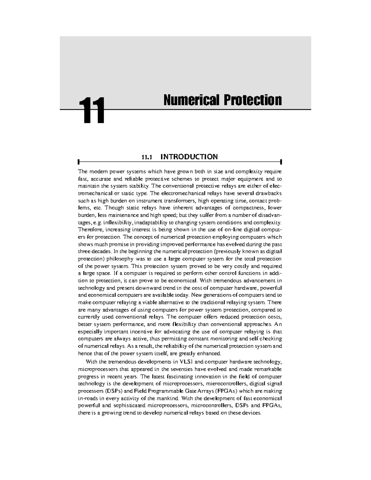 Power System Protection Studocu