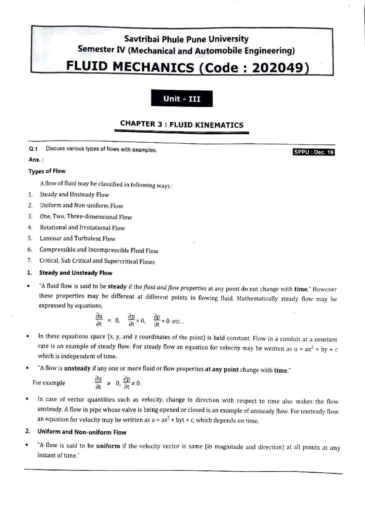 FM Easy Solutions - Study - B.e. (mechanical) - Studocu