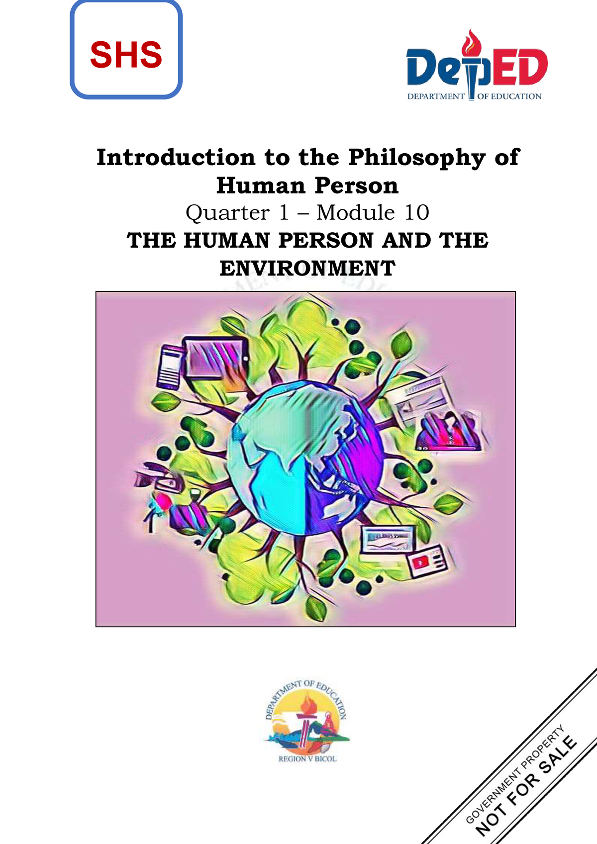 Philo Q1 M10 Answers On Quiz 1 3 Introduction To The Philosophy Of Human Person Quarter 1 4407