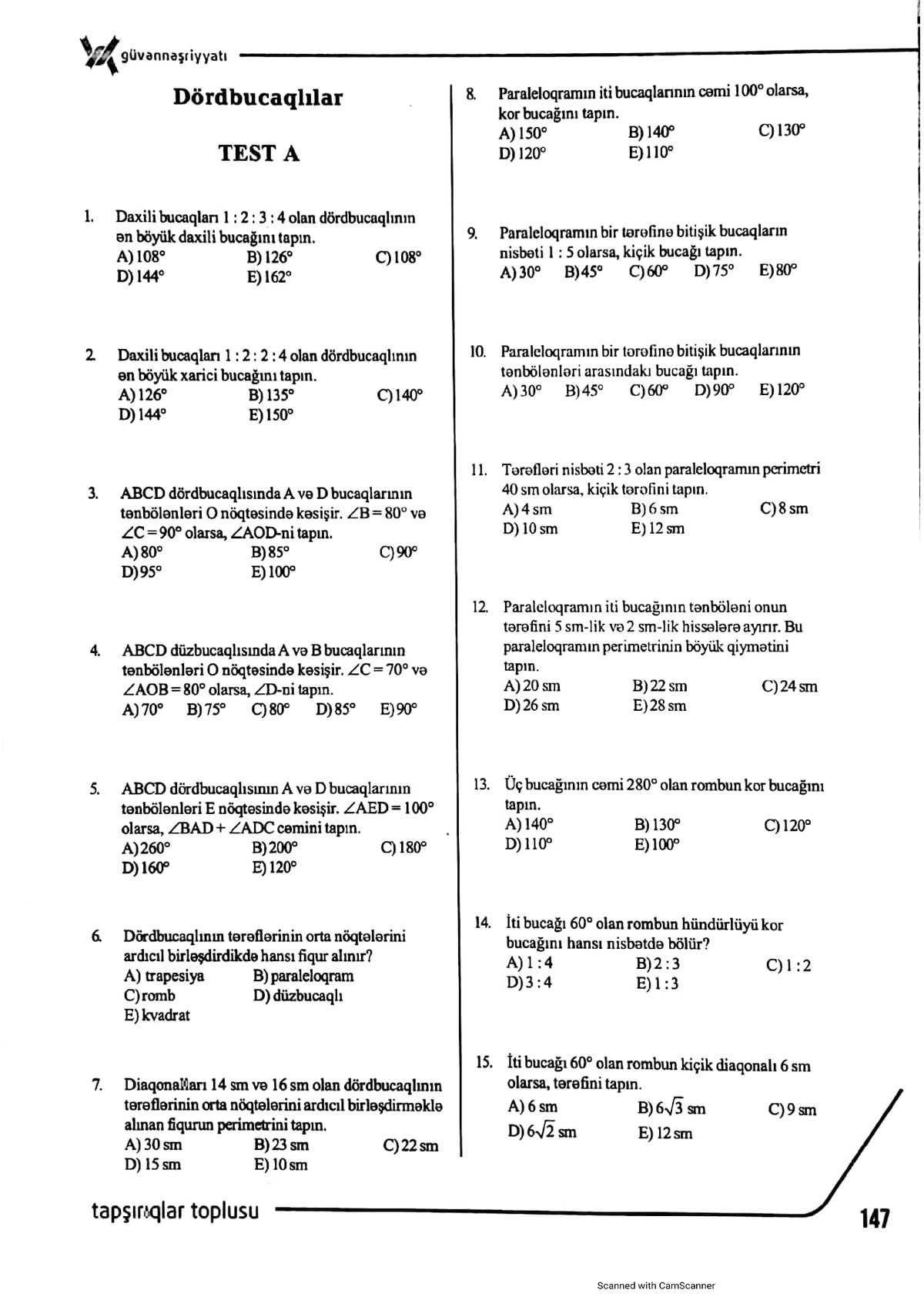 Güvən. Test toplusu - Pdf - Coğrafi ekologiyanın əsasları - Studocu