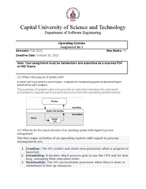 Final umer talha Signal and System Lab Project - A PROJECT REPORT ON ...