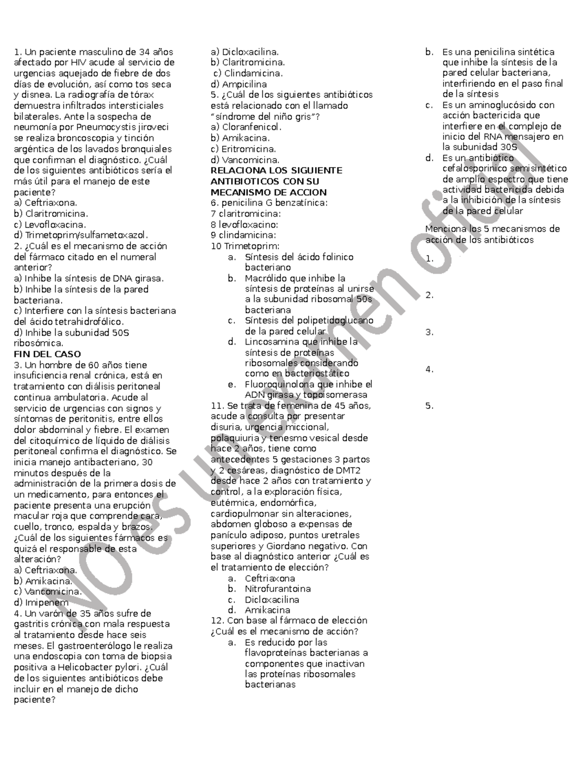 Material practico 1 atb - Un paciente masculino de 34 años afectado por ...