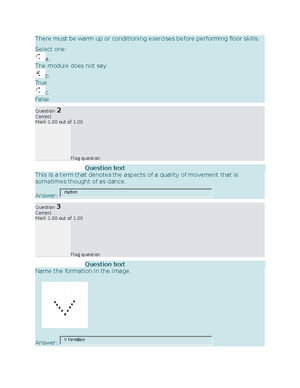 PE 2 (Midterm Exam Attempt Review) - Home / My Courses / UGRD-PHYED6102 ...