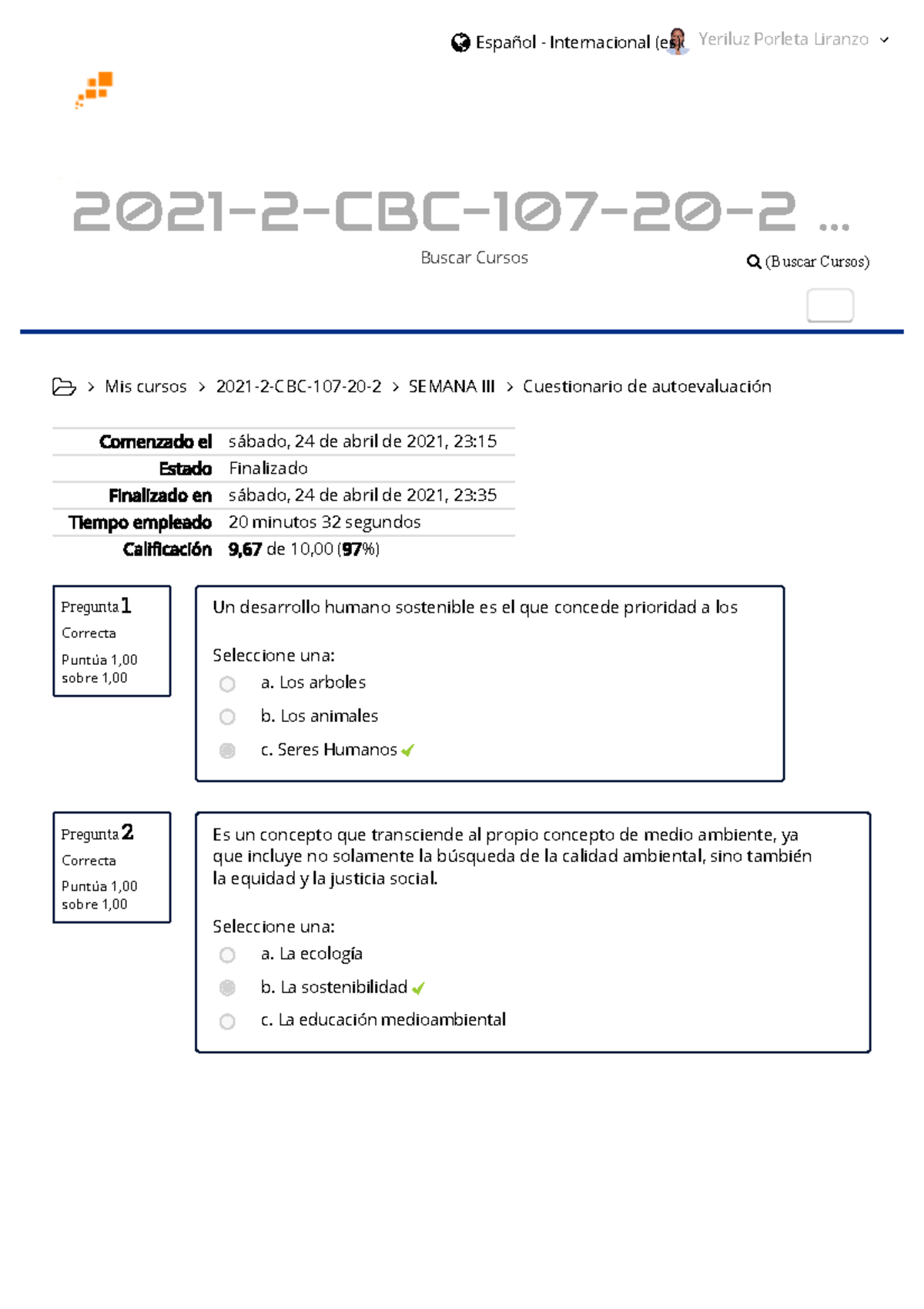 Cuestionario De Autoevaluación 3 - Buscar Cursos (Buscar Cursos ...