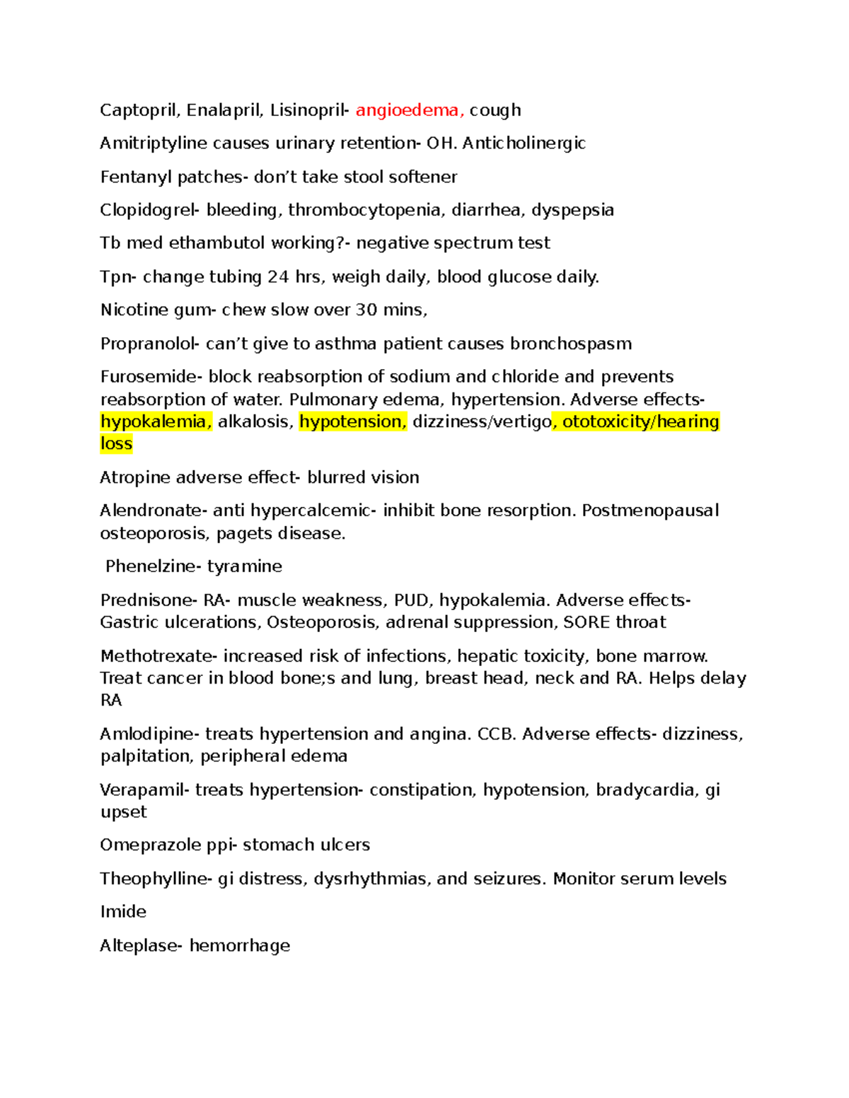 Ace Your Next Exam: The Ultimate Lisinopril Ati Guide - 931y1hv
