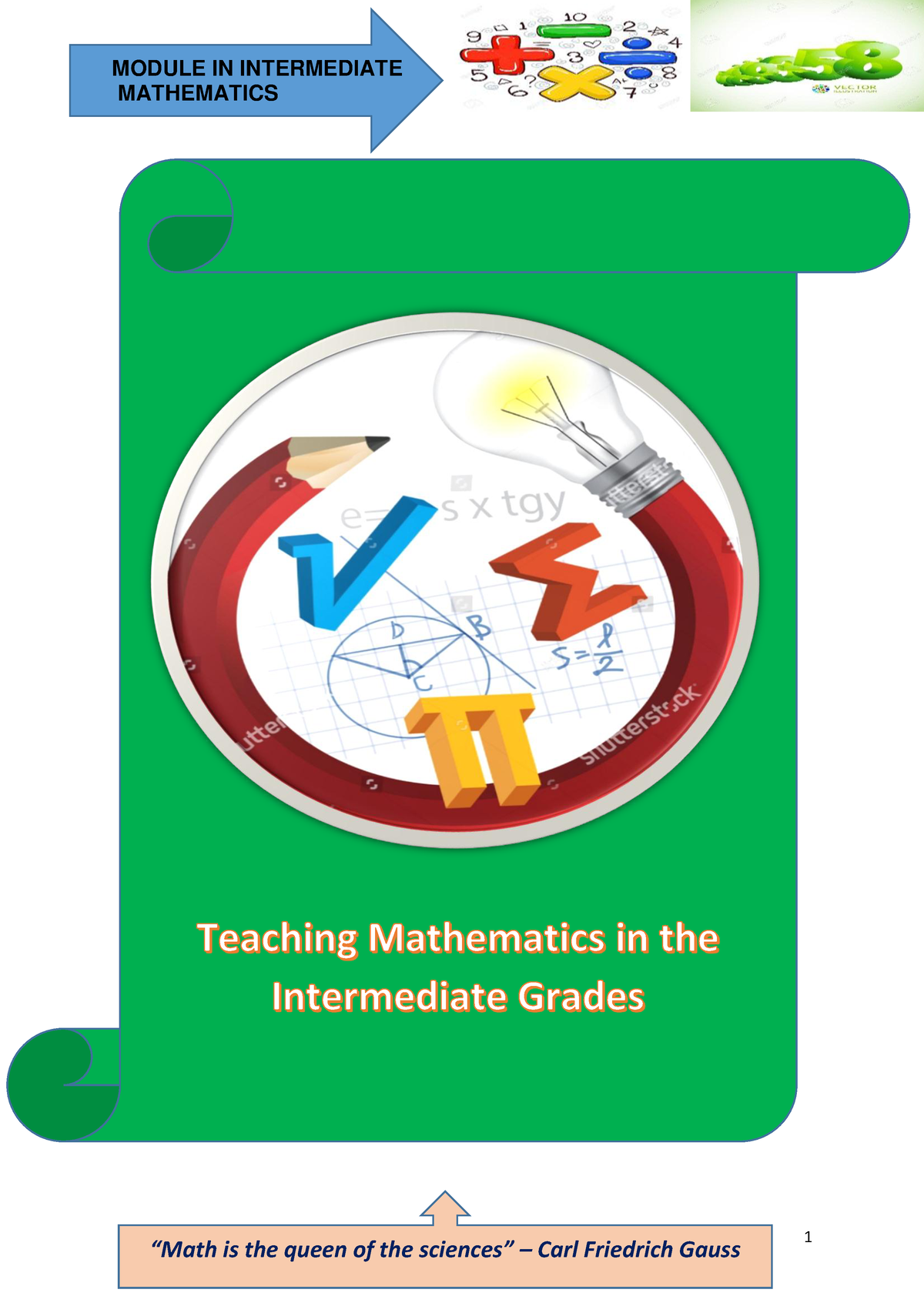 Chapter 4 Lecture - INTERMEDIATE MATHEMATICS - MATHEMATICS 1 ...