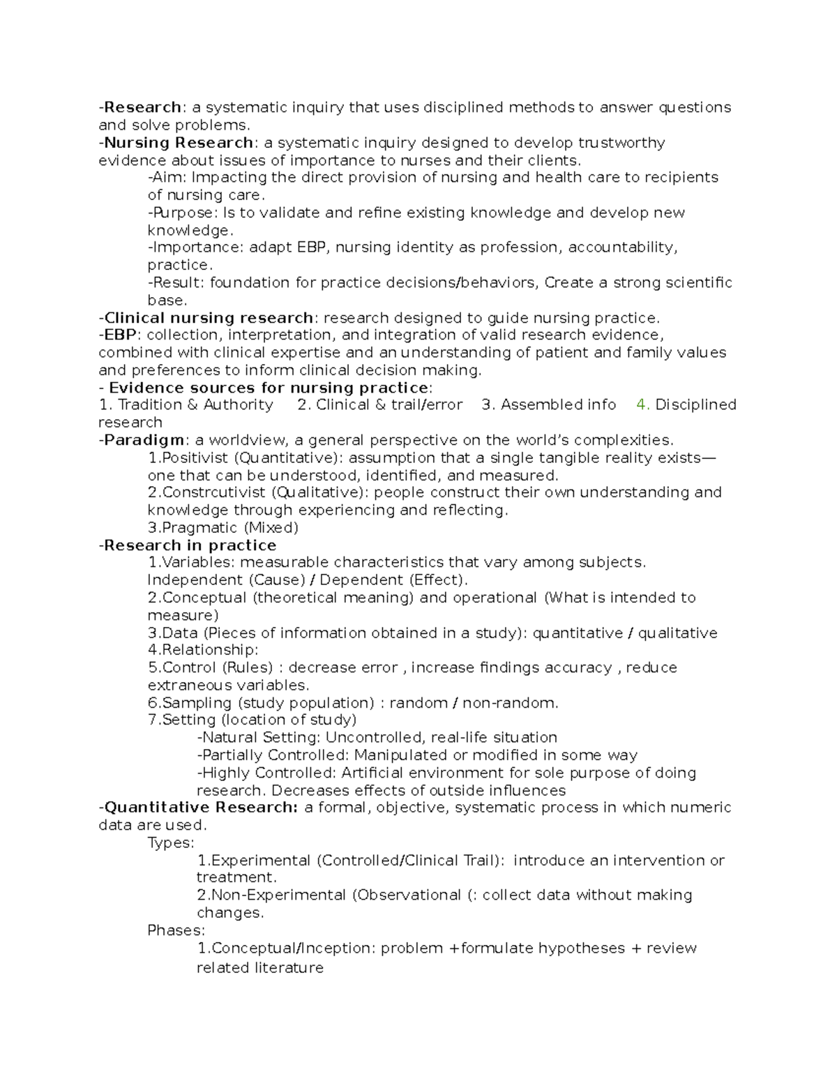 Vvv - jjj - Research: a systematic inquiry that uses disciplined ...