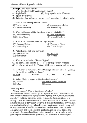 Chart - ... - human rights - Studocu