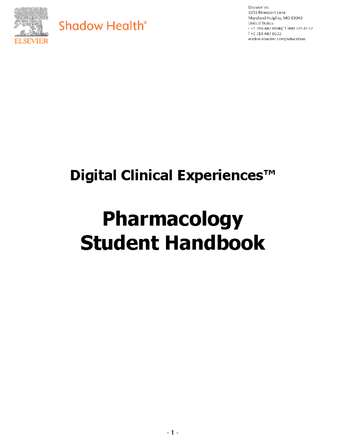 Pharmacology Student Handbook HTHSCI03 Mohawk College Studocu