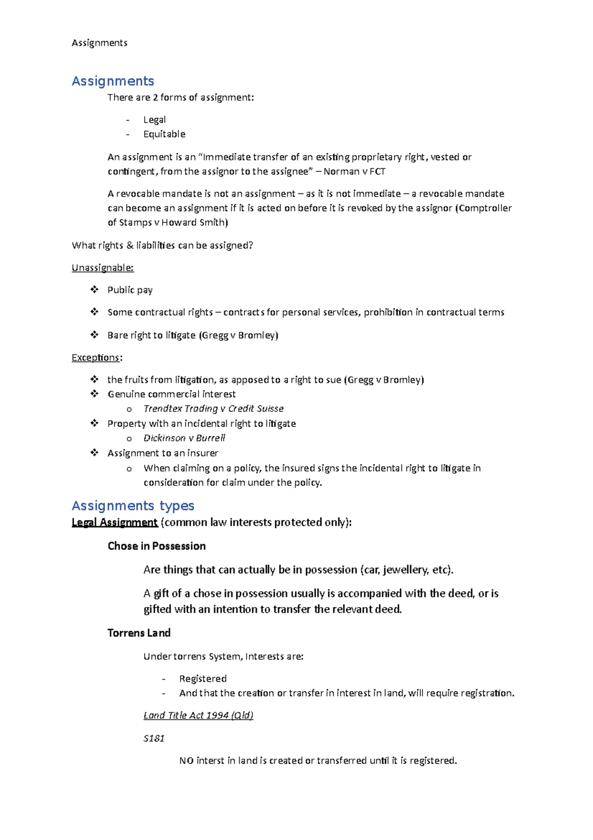 Assignments - / lol - Assignments Assignments There are 2 forms of ...
