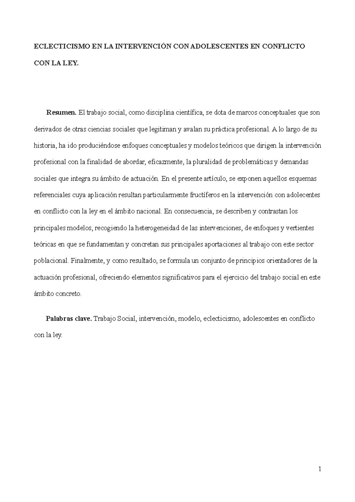 Eclecticismo+EN+LA+ Intervenci%C3%93N+CON+ Adolescentes+EN+ Conflicto ...