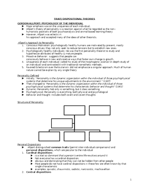 Frued Notes - Reviewer for Sigmund Freud's theory - 02/16/ Sigmund ...