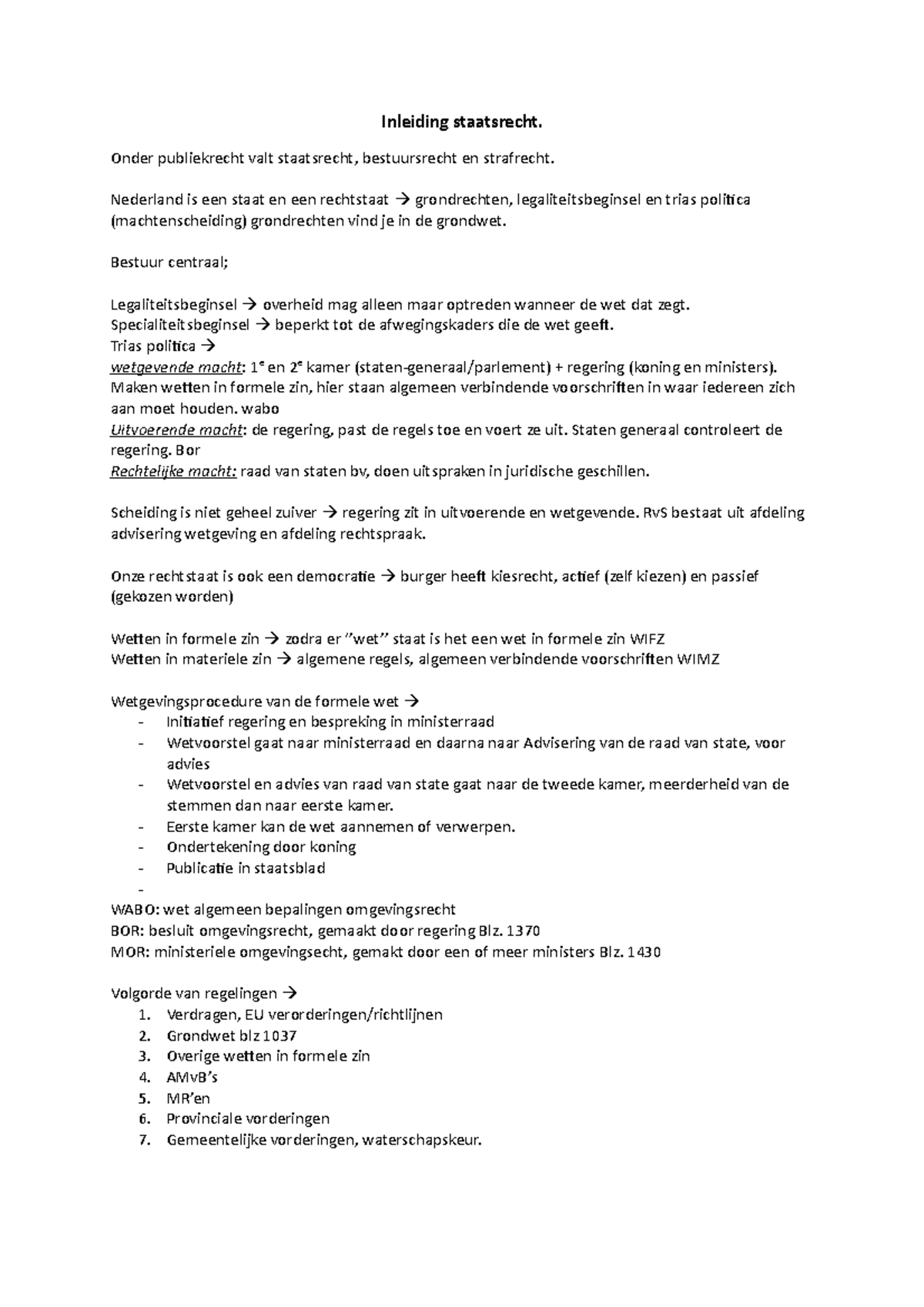 Samenvatting Publiekrecht Blok 2 Vastgoed Makelaardij - Inleiding ...