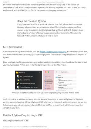 1 - Hello World - 9/20/23, 3:18 PM Introduction to Python 3 Programming ...