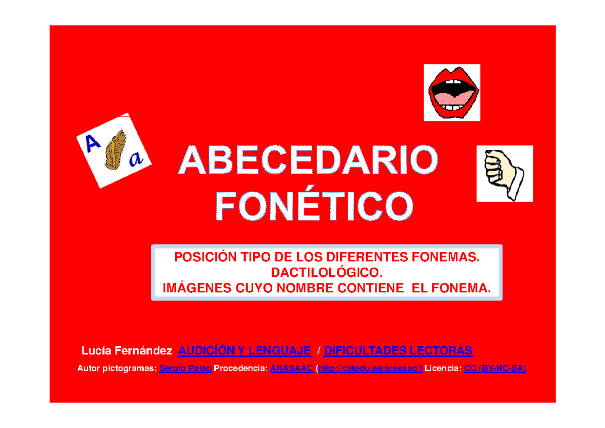 3ABC Dactil Posicion Imagenes - POSICIÓN TIPO DE LOS DIFERENTES FONEMAS ...