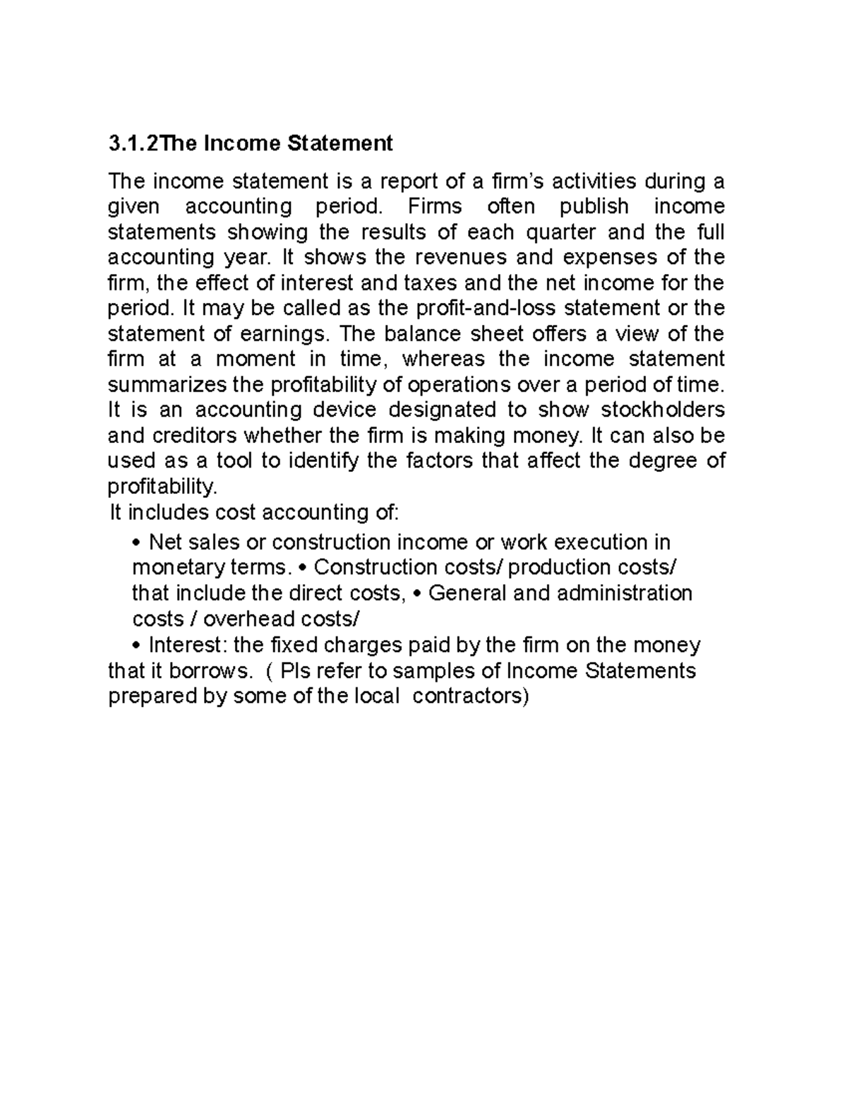 7-income-statement-lecture-notes-3-1-income-statement-the-income