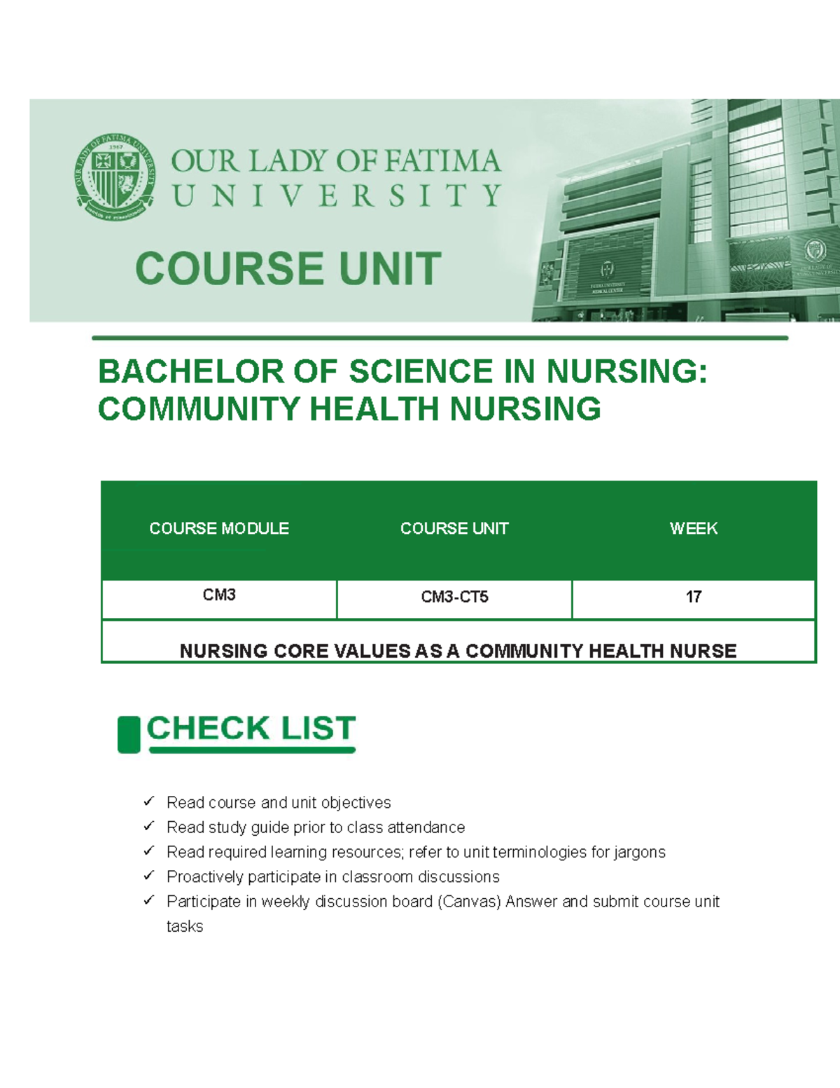 core-value-for-nurses-bachelor-of-science-in-nursing-community