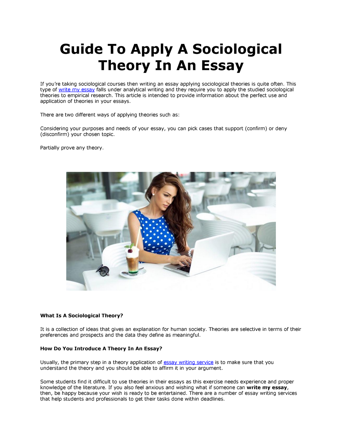 sociological theory definition essay