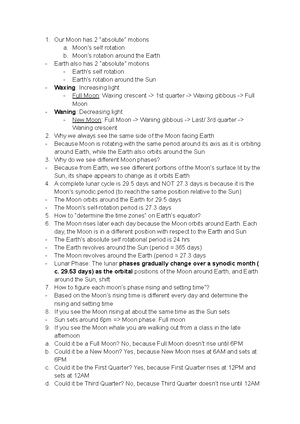 Quiz 2 ASTR 101 - ASTR 101 Quiz 2 Chapter 2 Quiz - Quiz #2 (Chapter 2-1 ...