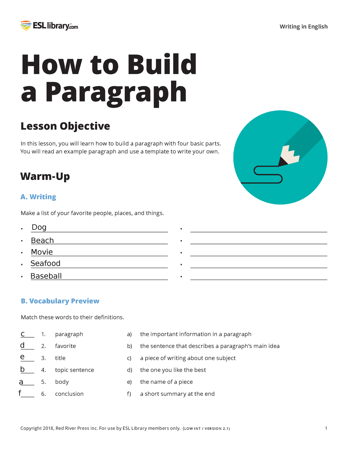 Build Paragraphs Writing In English Lesson Objective In This Lesson   Thumb 1200 1553 