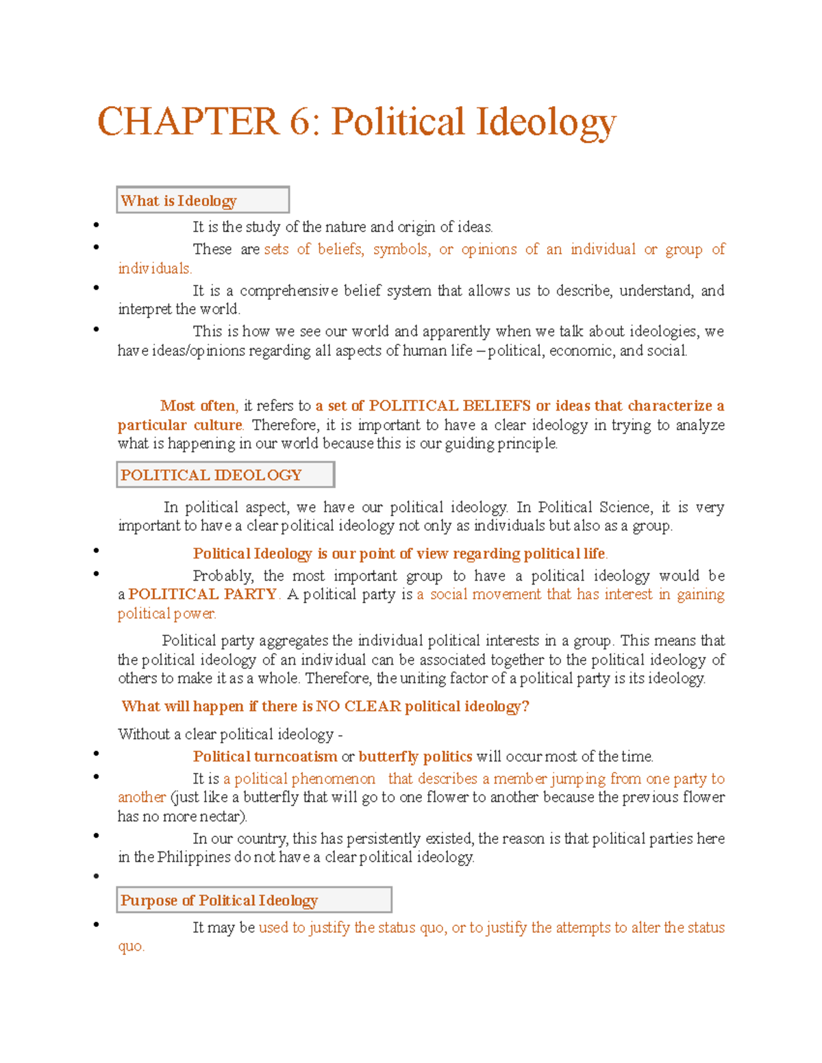 A Political Ideology Is Best Defined As Quizlet - lxc8sis