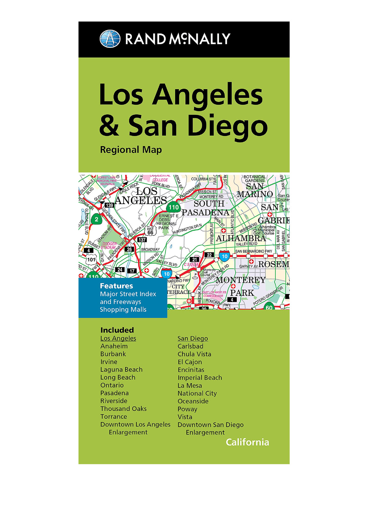 Ebook download Rand Mcnally Folded Map Los Angeles And San Diego ...