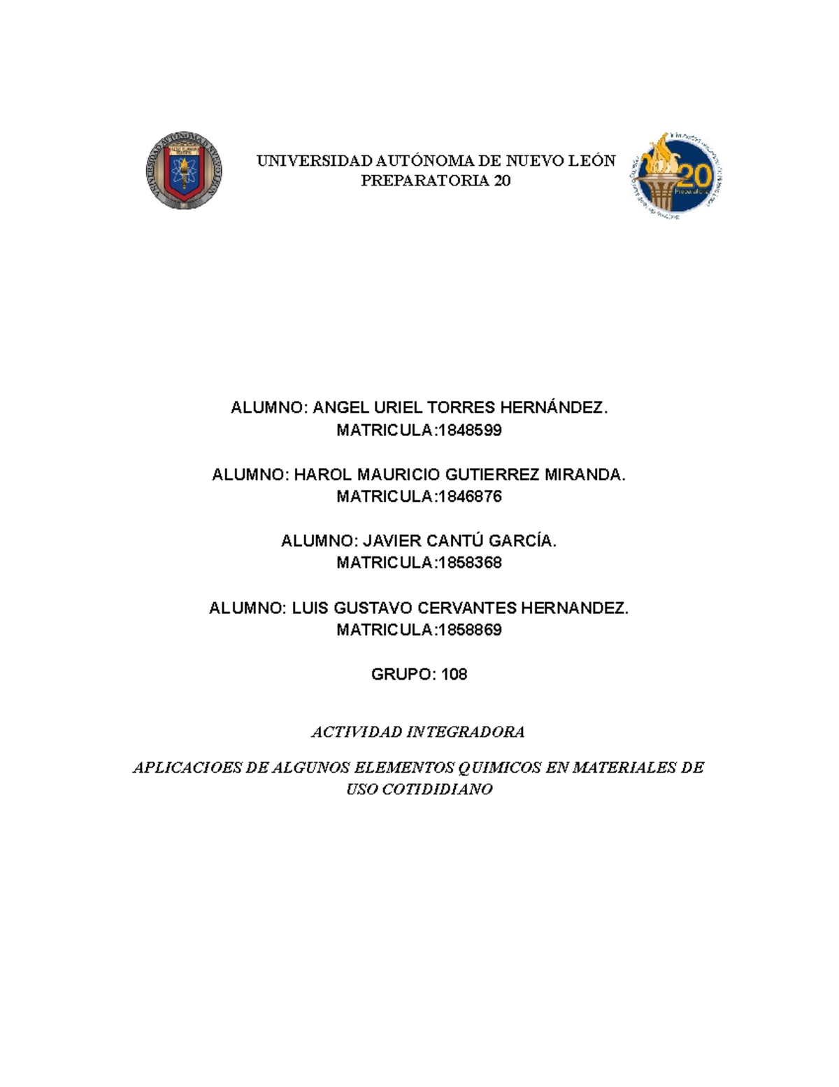 Actividad Integradora Etapa 3 - UNIVERSIDAD AUTÓNOMA DE NUEVO LEÓN ...