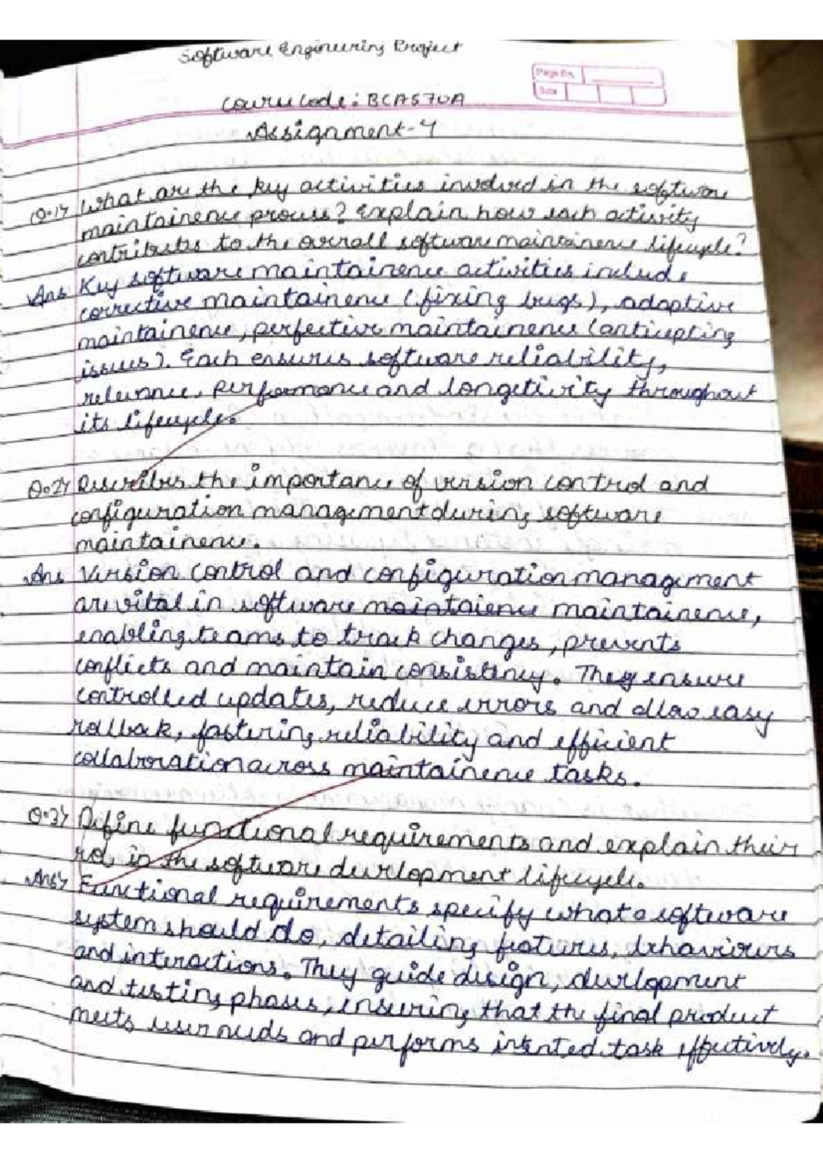 SE Assignment 4 - software Engineering Project Pepty 30 course code ...
