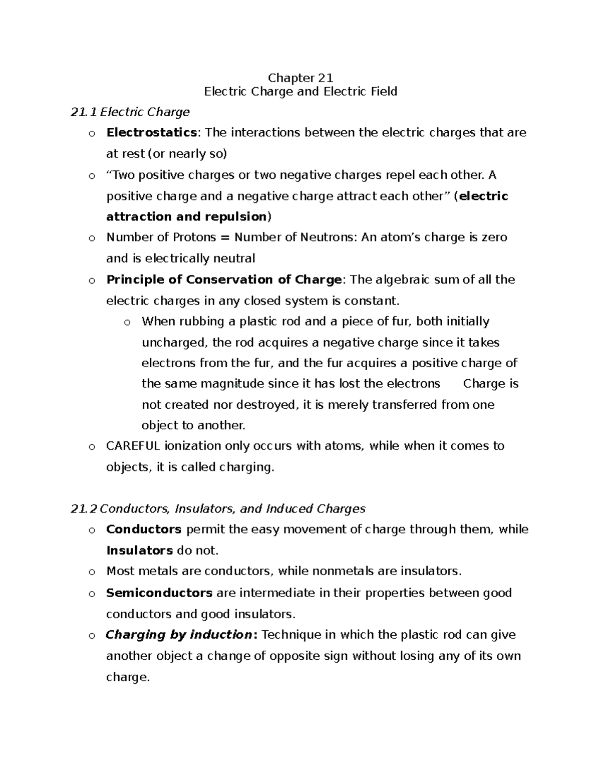 Positive Charge Attracts Negative Charge