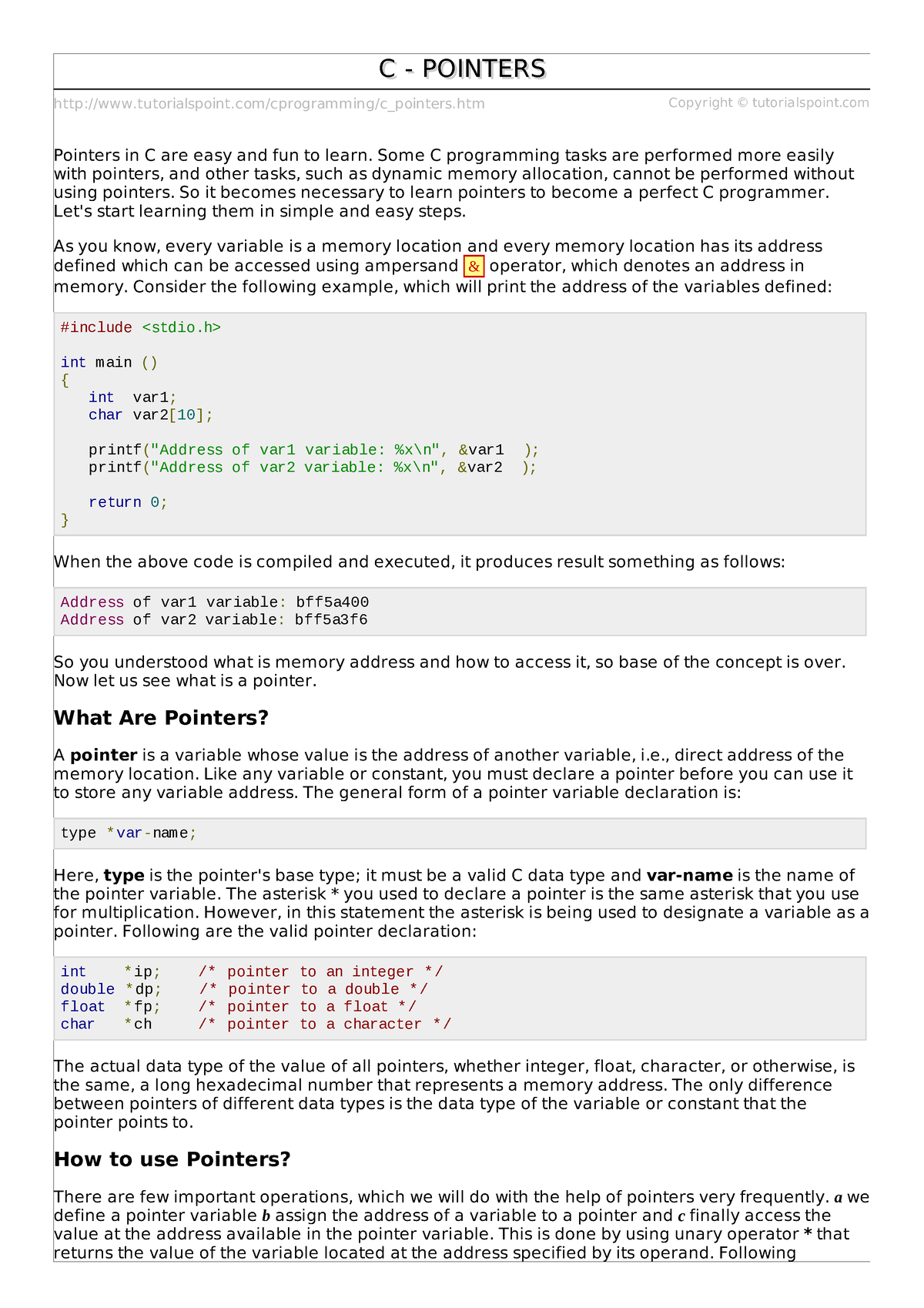 c-and-c-pointer-tutorial-xitalogy