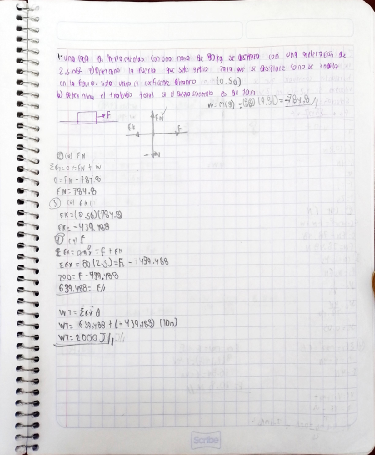 Tarea 12 Unidad IV Dinámica prob 4,5,6 - Física - Studocu
