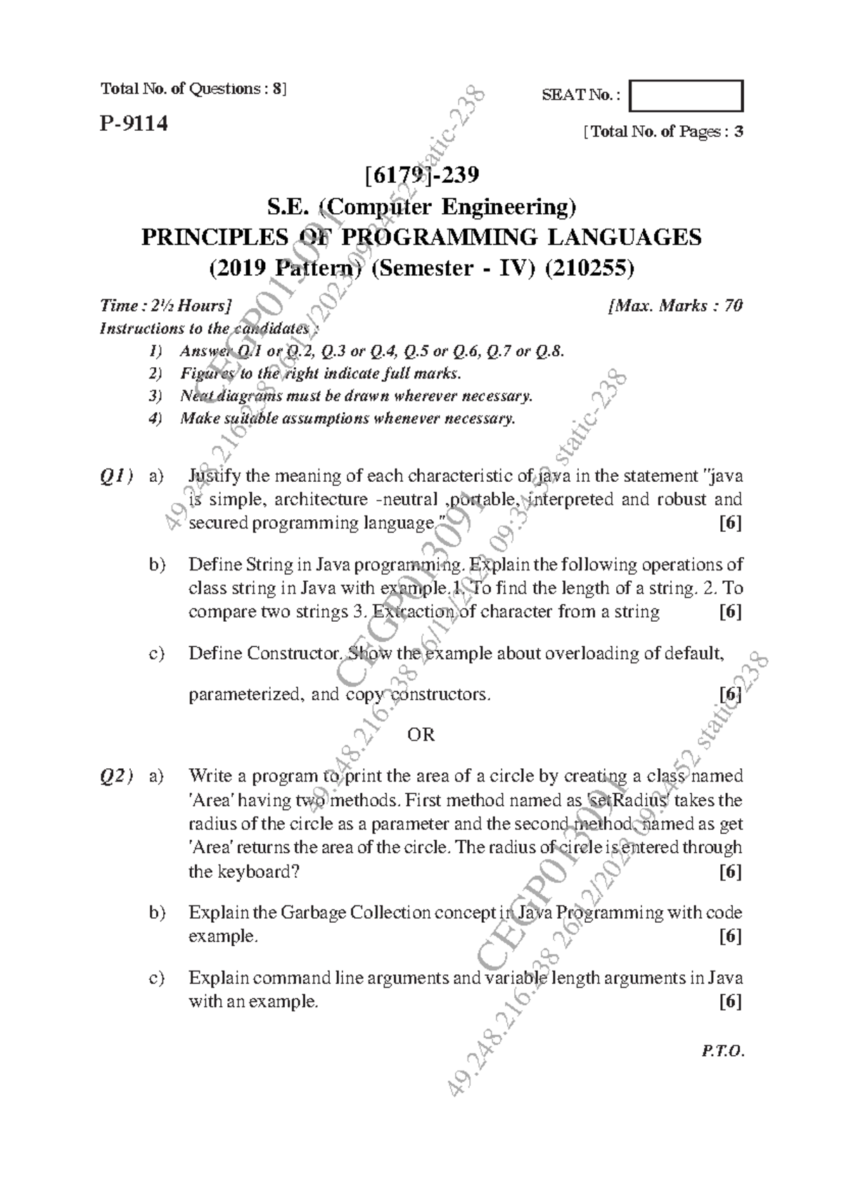 Ppl-merged - Summary Bachelors of Business Administration - Total No ...