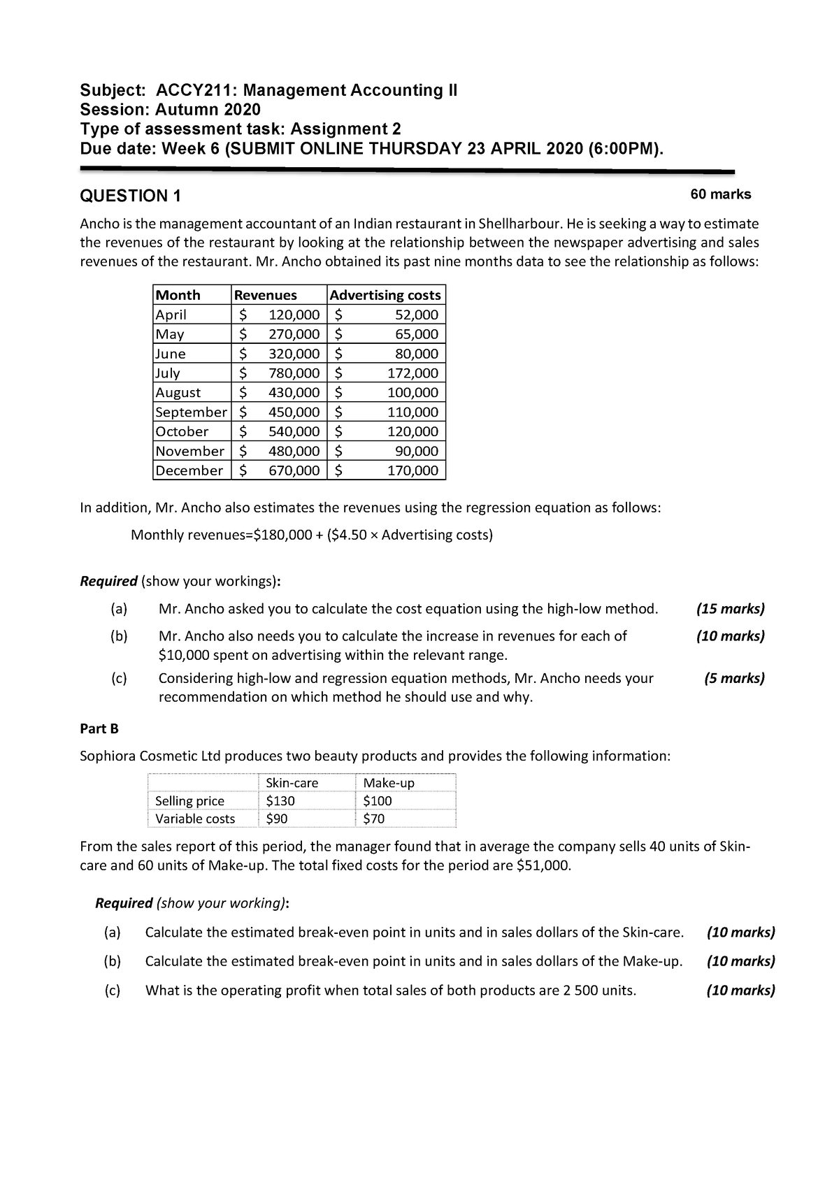 bm assignment accounting 2nd year