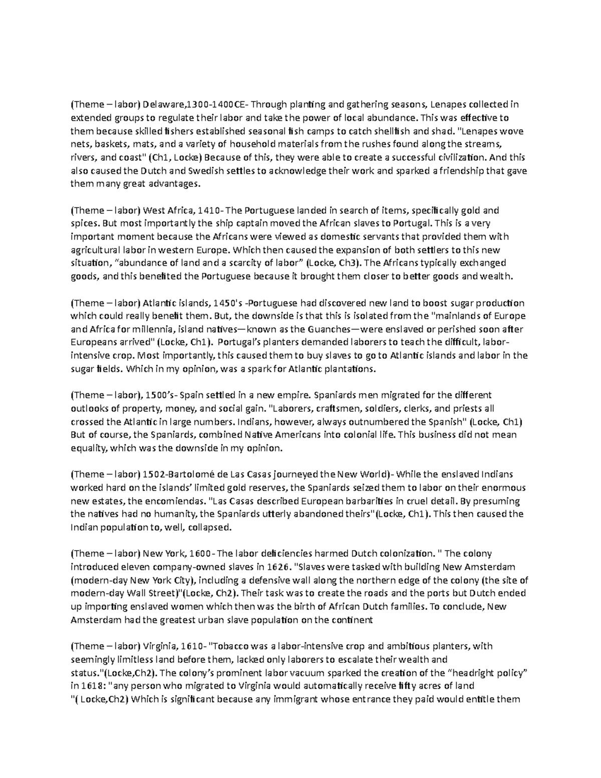 Theme Summary American Slavery, American Freedom The Ordeal of