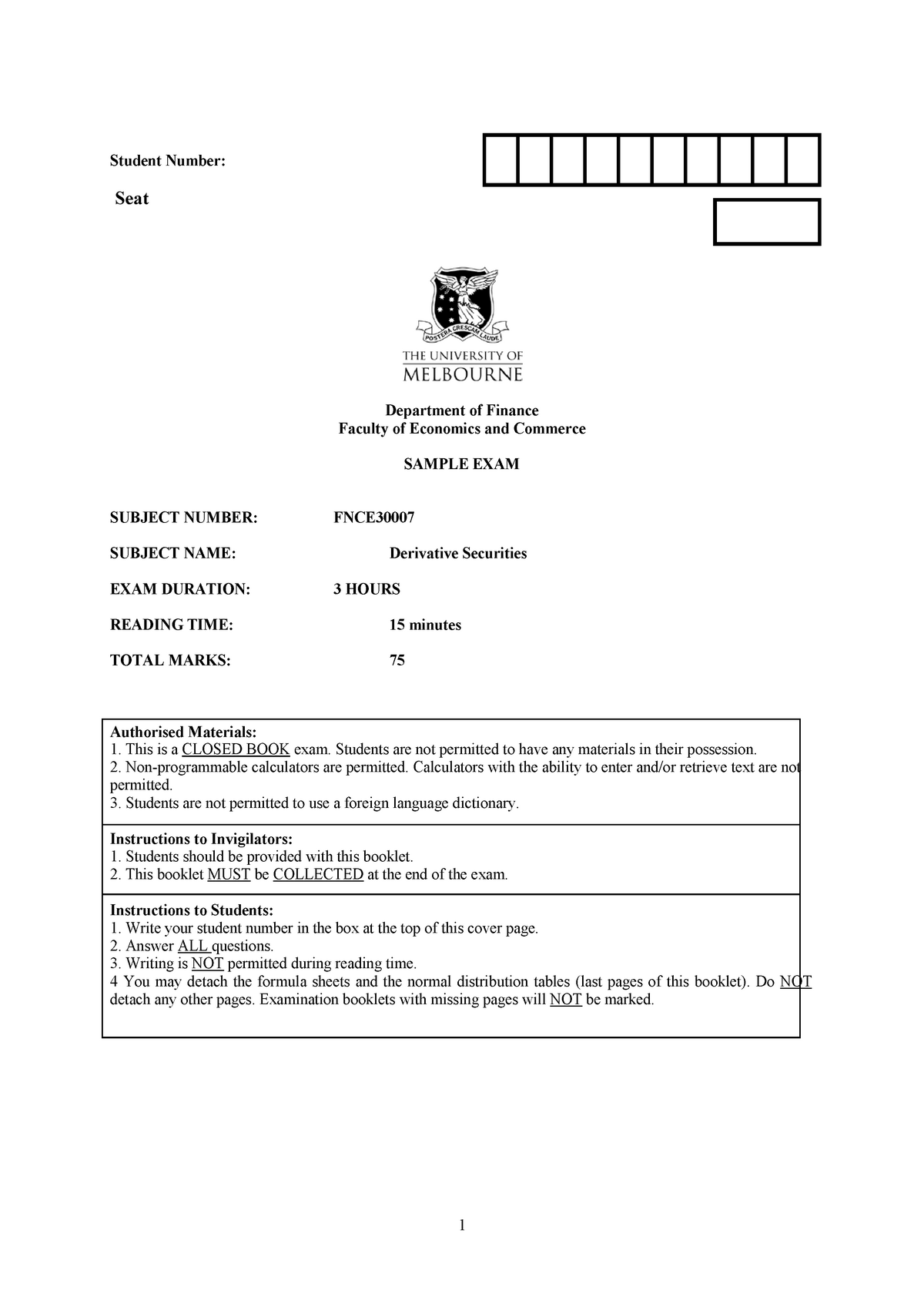 78201X Official Practice Test