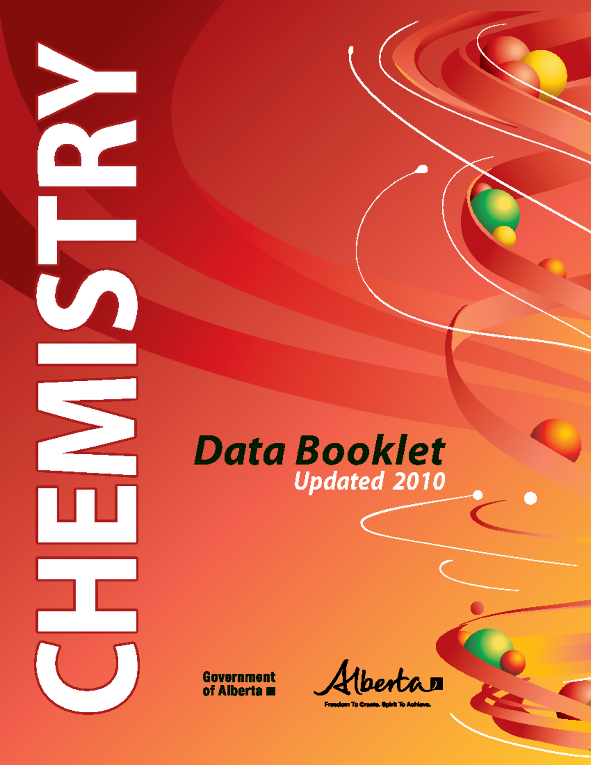 Chem data booklet - Data BookletData Booklet Updated 2010 1 2 3 4 5 6 7 ...