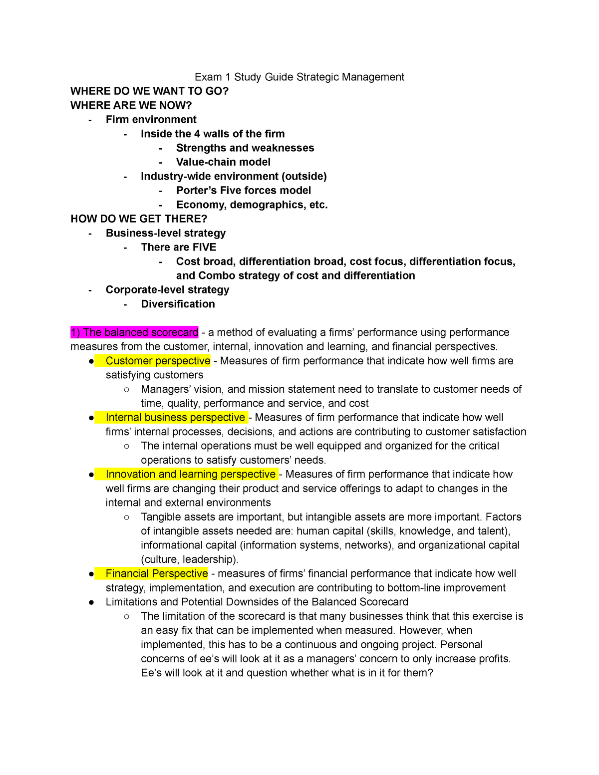 Online CMA-Strategic-Financial-Management Lab Simulation