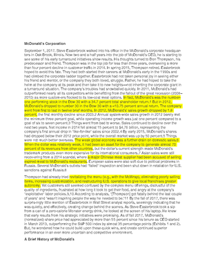 Cococola Team Project Draft One - Coca-Cola: Analysis and ...