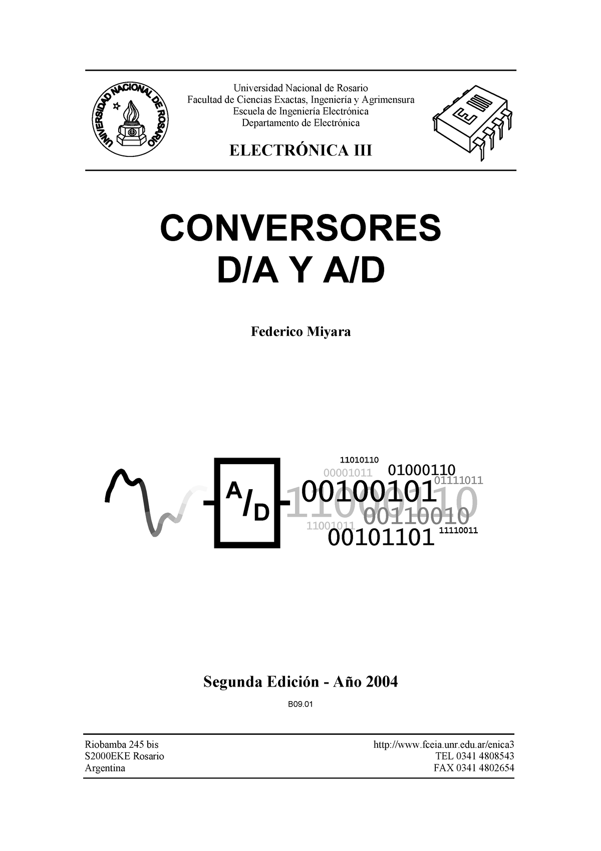 B - Apuntes - CONVERSORES D/A Y A/D ####### Federico Miyara Segunda ...