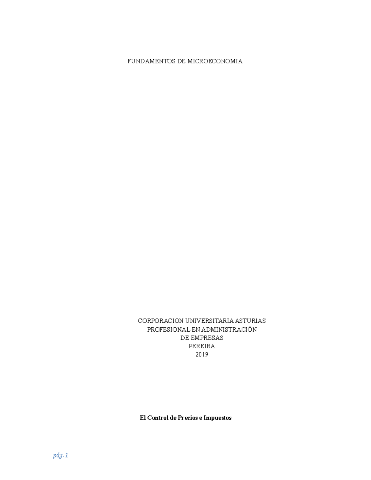 GUIA CASO Practico Unidad 2 - FUNDAMENTOS DE MICROECONOMIA CORPORACION ...