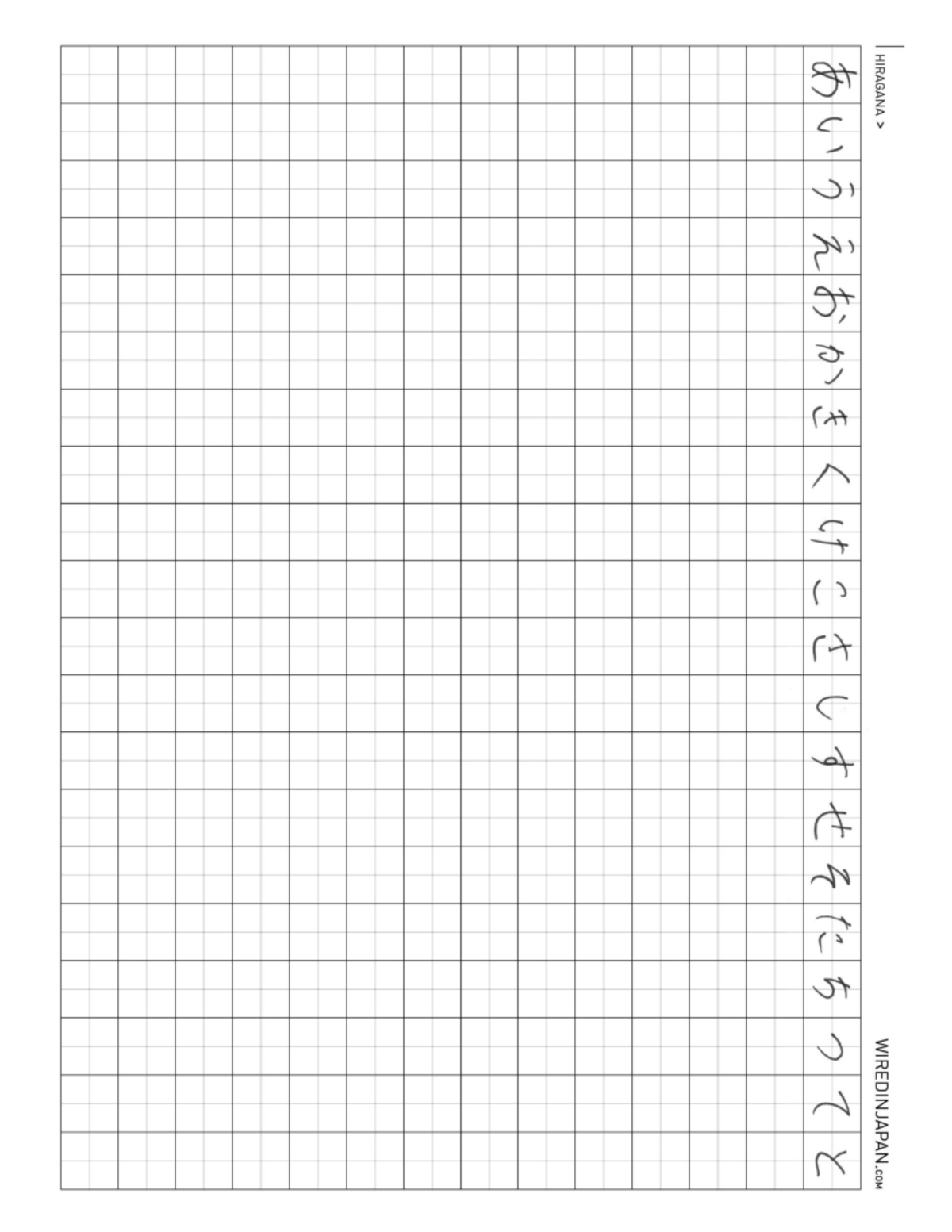 WRITING SHEET FOR PRACTICE visual data 3