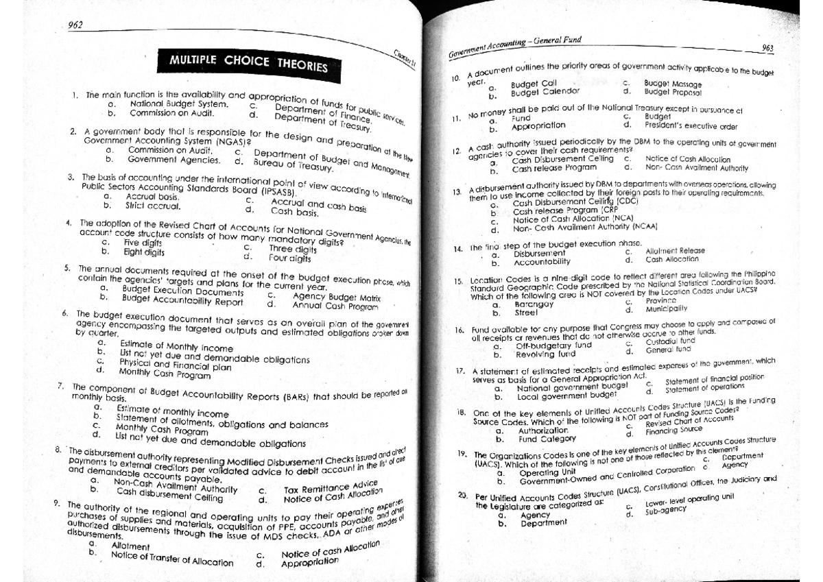 Govacc Dayag Practice problems and solution manual Accounting for