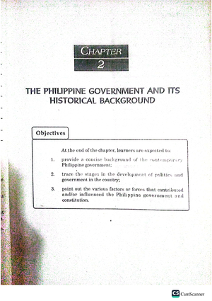 Evolution of the Philippine Constitution - Learning Outcomes Lesson 1 ...