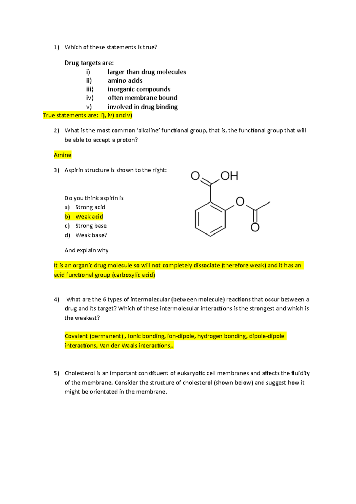 Which Of These Statements About Drugs Is True Wk13 extra revision Qus answ - Which of these statements is true? Drug