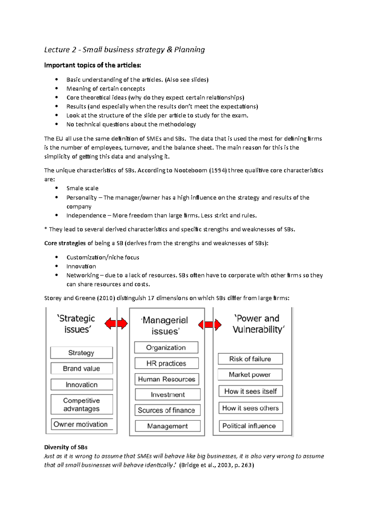 business planning guide practical application for smes