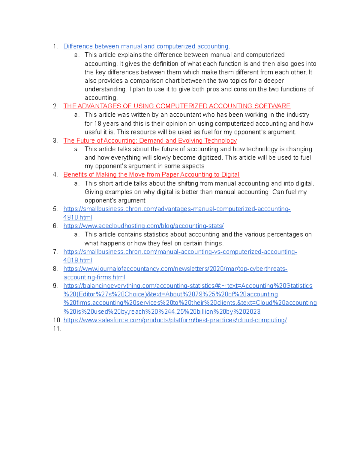 Annotated bib english coursework for the day Difference between