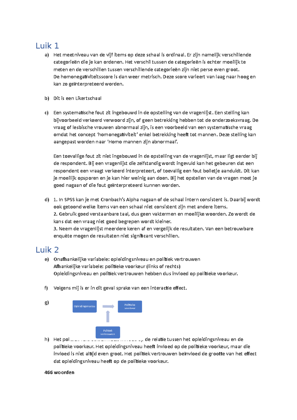 Opdracht H6 - Verplichte Opgave Voor Methodologie Van Module 6 - Luik 1 ...