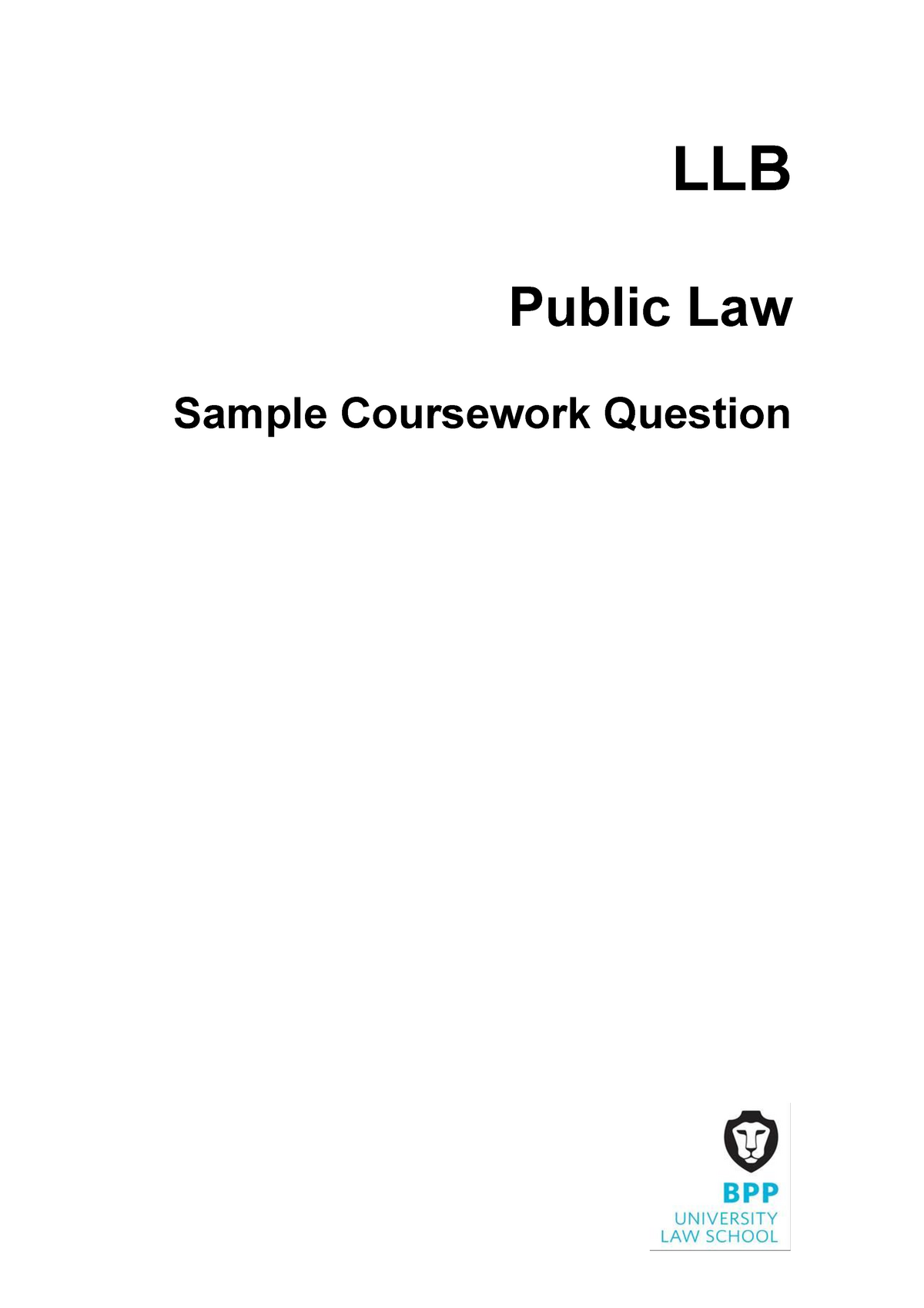 public law coursework 2